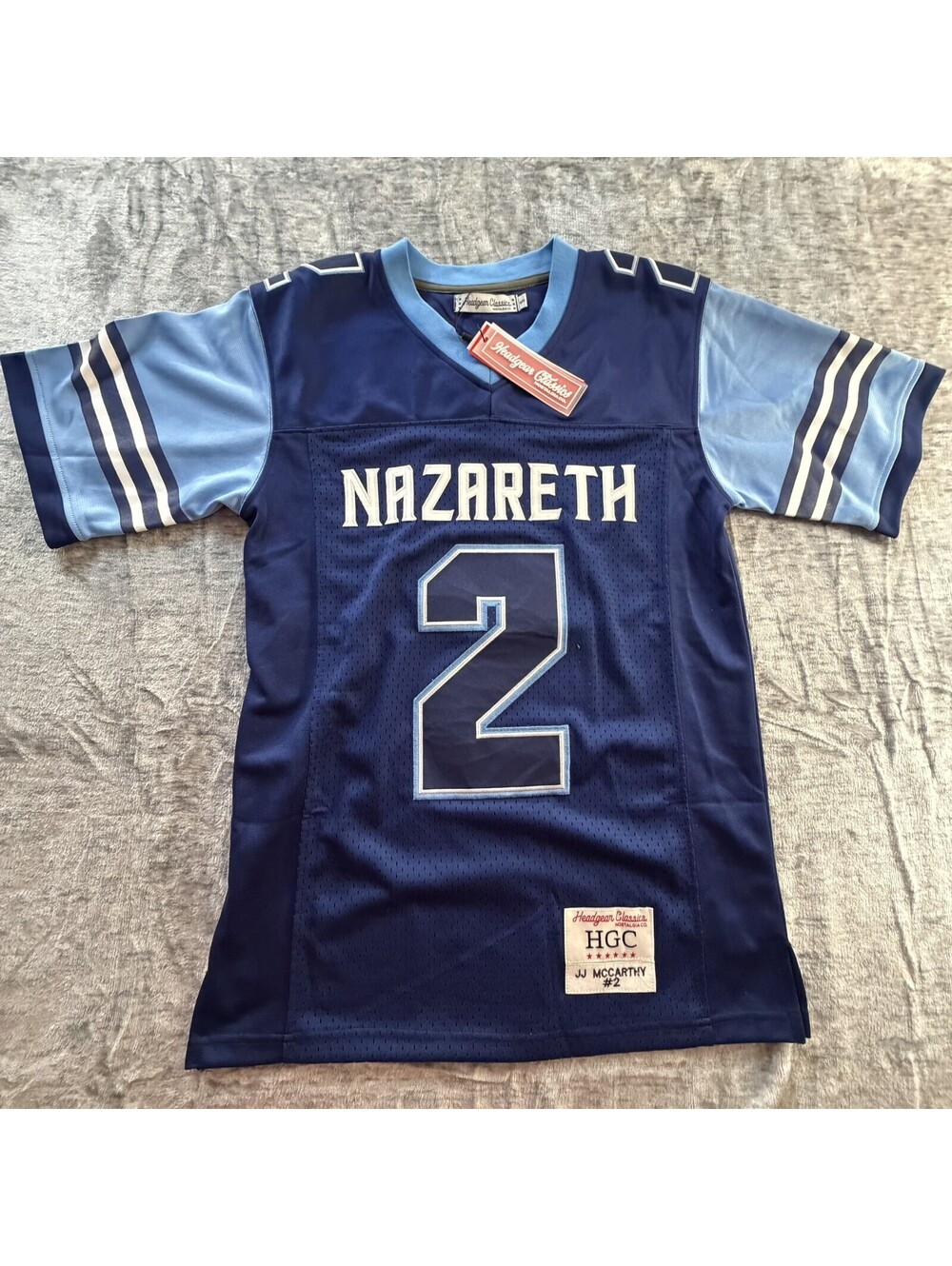 JJ McCarthy Nazareth Academy High School Football Jersey #2 Headgear Classics Sm